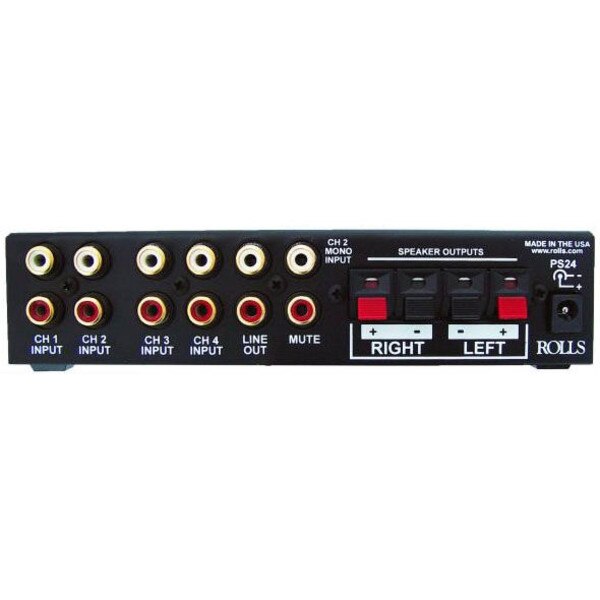 Main product image for Rolls MA255 40 Watt Stereo Class D Mini Mixer Ampli 245-1058